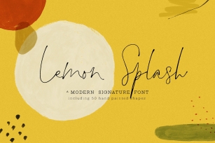 Lemon Splash Font Download