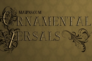 Ornamental Versals Font Download