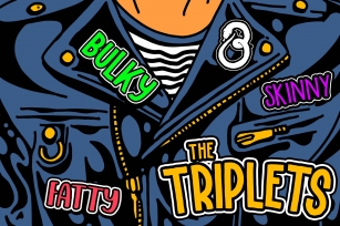 The Triplets Font Download