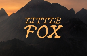 Little Fox Font Download