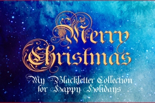 Royal Bavarian Christmas Packet Font Download