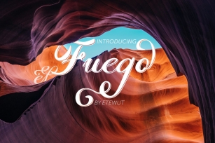 Fuego family upd: shadow font Font Download