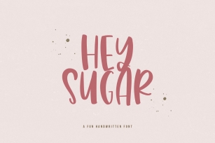 Hey Sugar Font Download