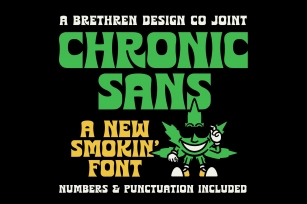 Chronic Sans Display Font Download