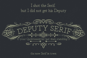 Deputy Serif Font Download