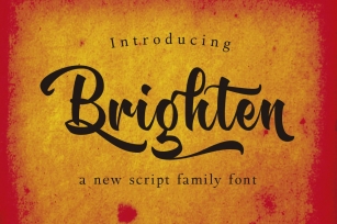 Brighten Family Font Download