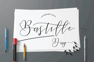 Bastille Day Font Download
