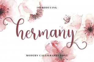 HERMANY//SCRIPT FONT Font Download