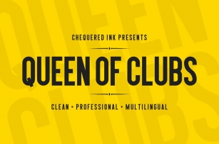 Queen of Clubs Font Download