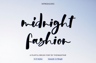 Midnight Fashion Script Font Download