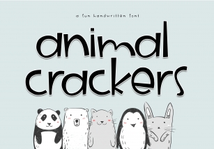 Animal Crackers Font Download