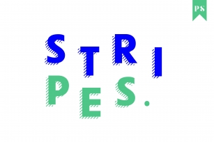 Stripes Font Download