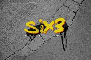 Six3 Graffiti Urban Tag Hip Hop Font Download