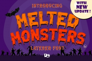 Melted Monster Font Download