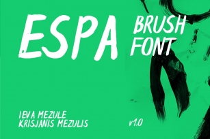 Espa Brush Font Download