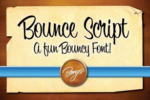 Bounce Script Font Download
