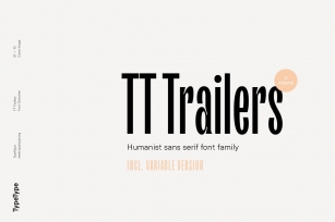 TT Trailers Font Download