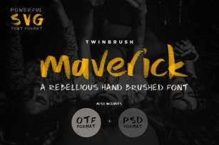 Maverick OTF and SVG Font Download
