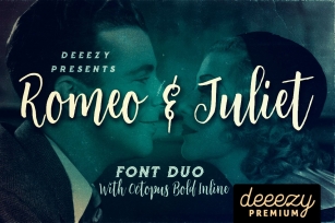 Romeo  Juliet Duo Font Download