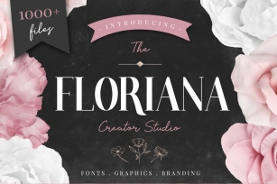 Floral Bundle  Illustrations Font Download