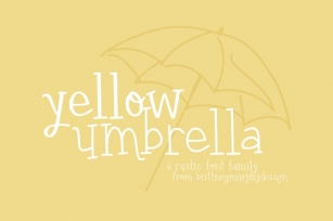 Yellow Umbrella Family Font Download