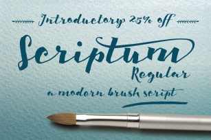 Scriptum Regular Font Download