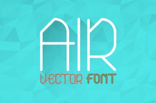 Air Typeface (Normal, Bold, Outline) Font Download