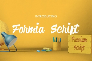 FREE Formia Script font Font Download