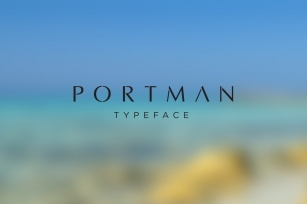 Portman Typeface Font Download