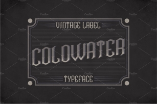 Coldwater Label Typeface Font Download