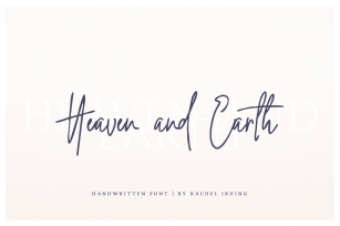 Heaven + Earth Font Download