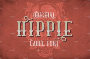 Hippie Modern Label Typeface Font Download