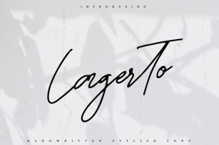 Lagerto Font Download