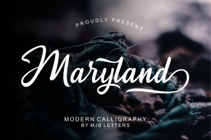 Maryland Calligraphy Font Download