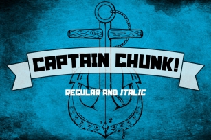 Captain Chunk! Font Download