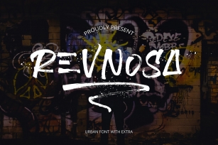 Revnosa Urban Brush Font Download