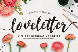 Loveletter Script + Vectors Font Download