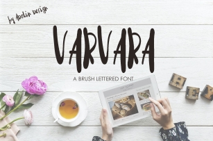 Varvara — A Handwritten Font Download