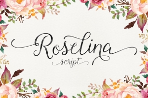 Roselina Script Font Download