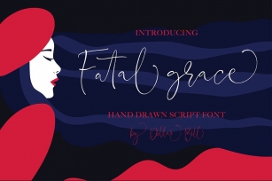 Fatal Grace. Signature Script. Font Download