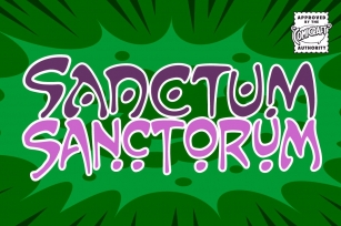 Sanctum Sanctorum Font Download