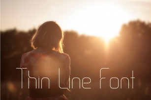 Thin Line Font Download