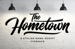 The Hometown Font Download