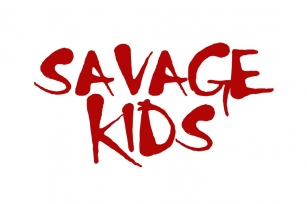 Savage Kids Font Download