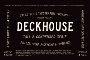 Deckhouse Font Download