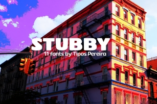 Stubby Typeface Font Download