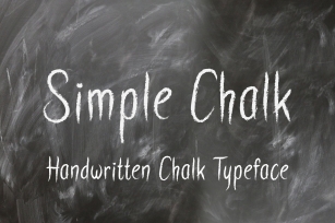 Simple Chalk Font Download