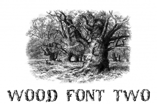 Wood Two Font Download