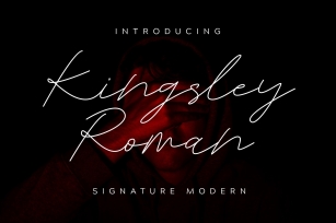 Kingsley Roman Signature Modern Font Download