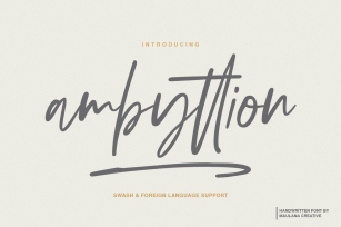 Ambyttion Font Download